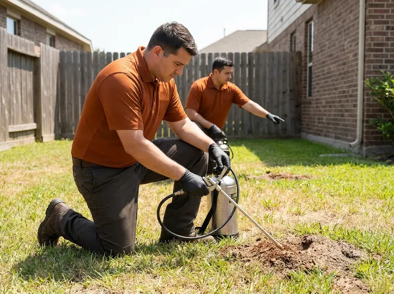 Fire Ant Colony Elimination in Pearland, TX
