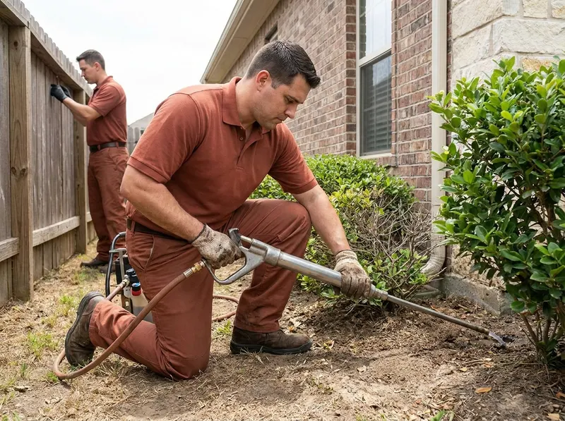 Subterranean Termite Soil Treatment & Inspection in Pearland, TX